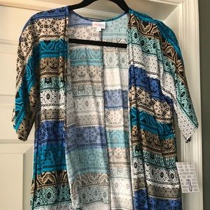 Lularoe NWT Size 3 Bianca Kimono
